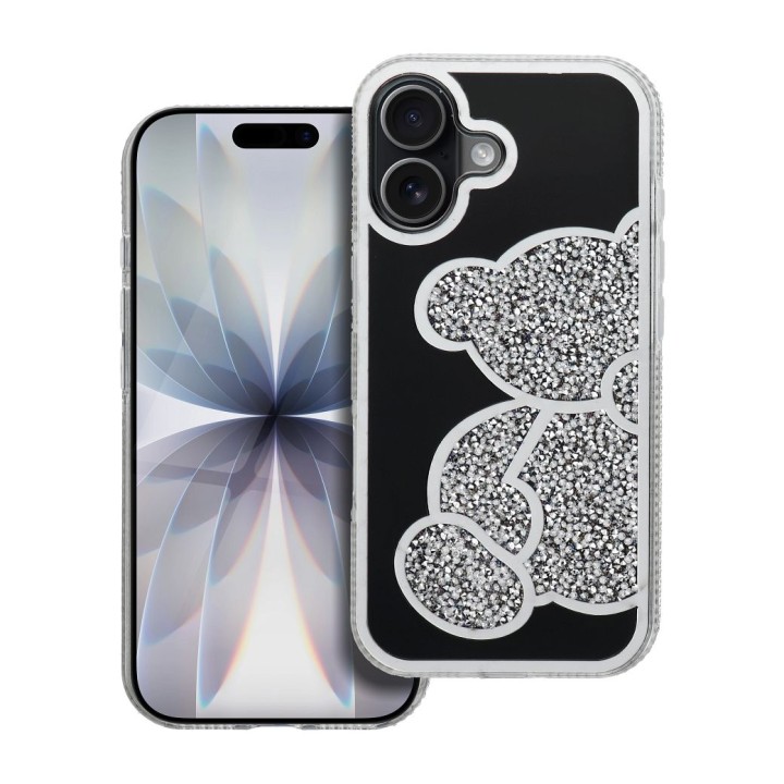 Чохол для iPhone 17 Teddy Bear сріблястий