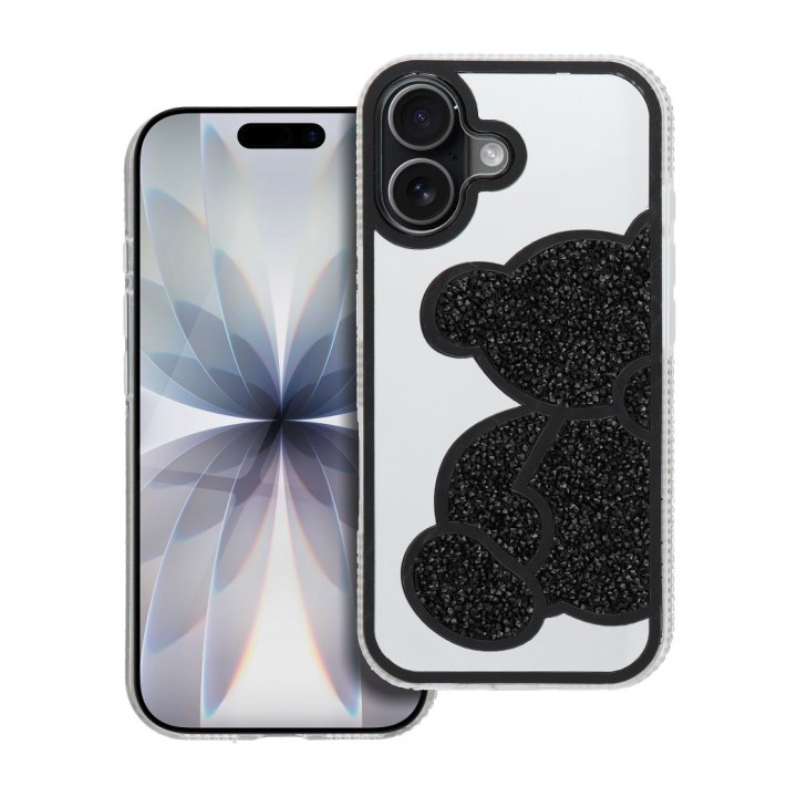 Etui na iPhone 17 Teddy Bear czarne