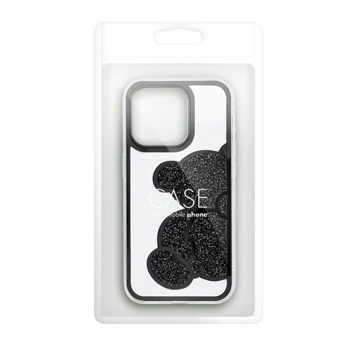 Etui na iPhone 17 Teddy Bear czarne