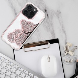 Чохол для iPhone 17 AIR Teddy Bear рожевий