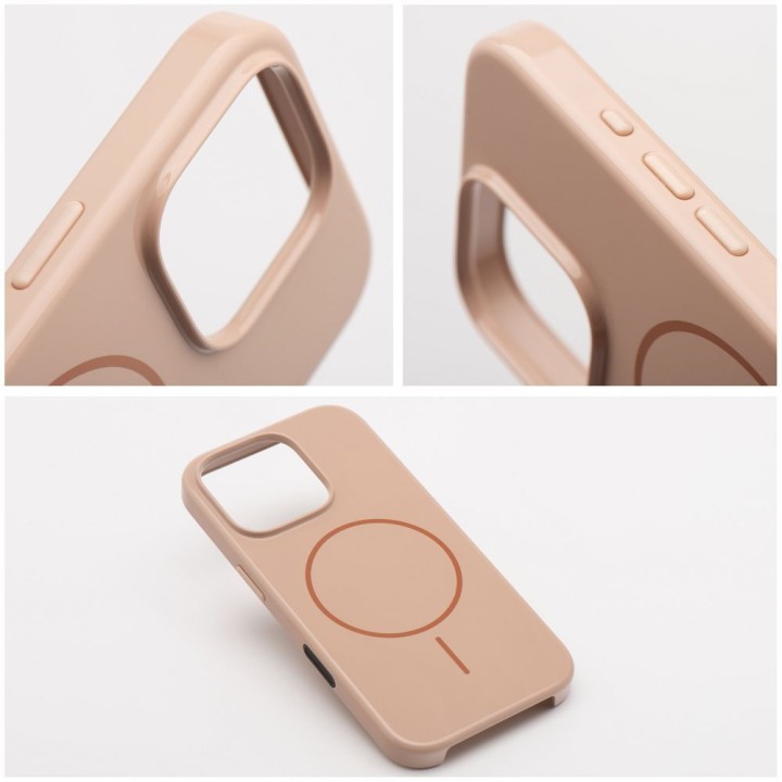 Case for iPhone 17 Pro / 18 Pro (low camera edge) Glossy Mag Cover compatible with MagSafe fits iPhone 17 Pro / 18 Pro (low came