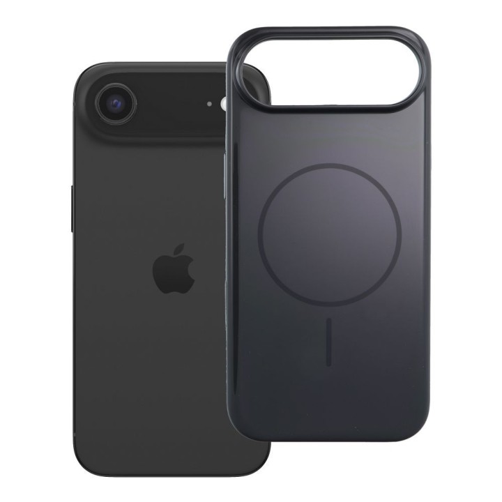Чехол для iPhone 17 AIR Premium Glossy Mag Cover совместимый с MagSafe и Camera Control button черный