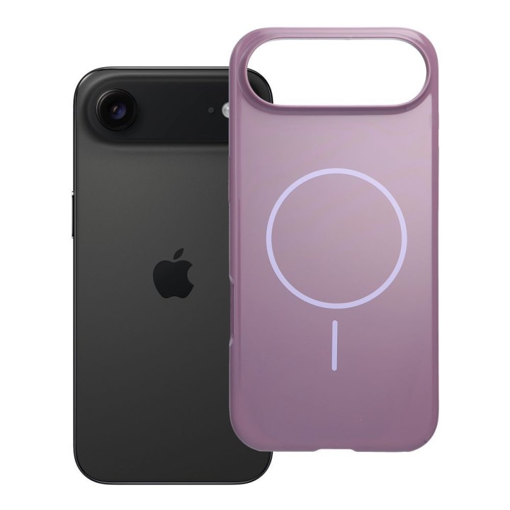 Чехол для iPhone 17 AIR Glossy Mag Cover совместимый с MagSafe фиолетовый
