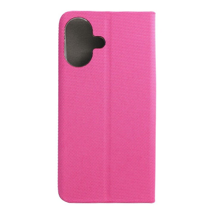 Чехол с клапаном для iPhone 17 / 18 Sensitive Book розовый