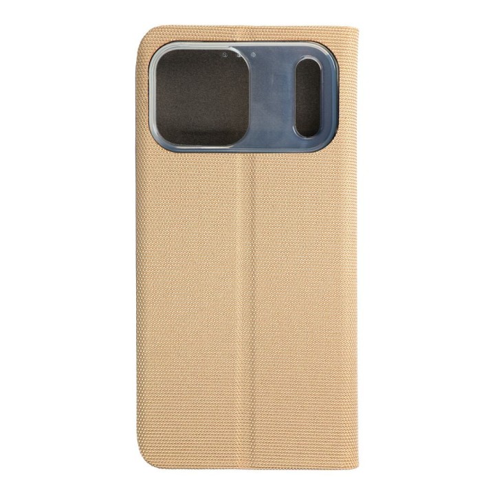 Flip case for iPhone 17 PRO MAX / 18 PRO MAX Sensitive Book gold