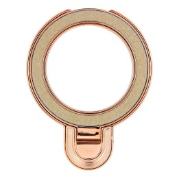 Stojak for phone CIRCLE GLITTER - stick-on - gold