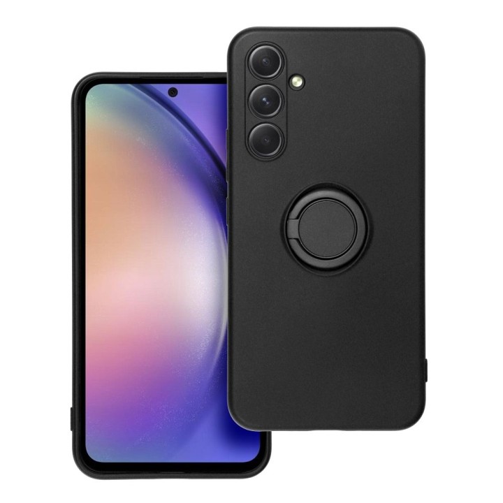 Чехол для Samsung A54 5G Silicone Ring черный