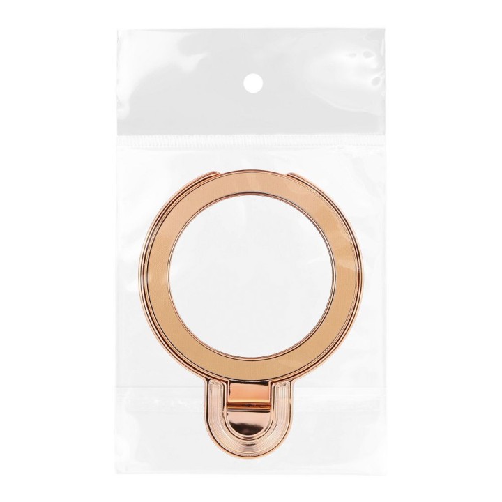 Stand for phone CIRCLE - stick-on - gold