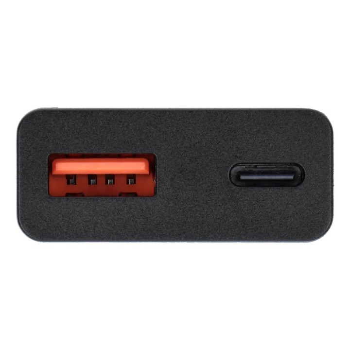 Wall charger for phone Blue Star Slim GaN USB C + USB A QC4.0 PD 3A 25W TFK-SC-25WAC black