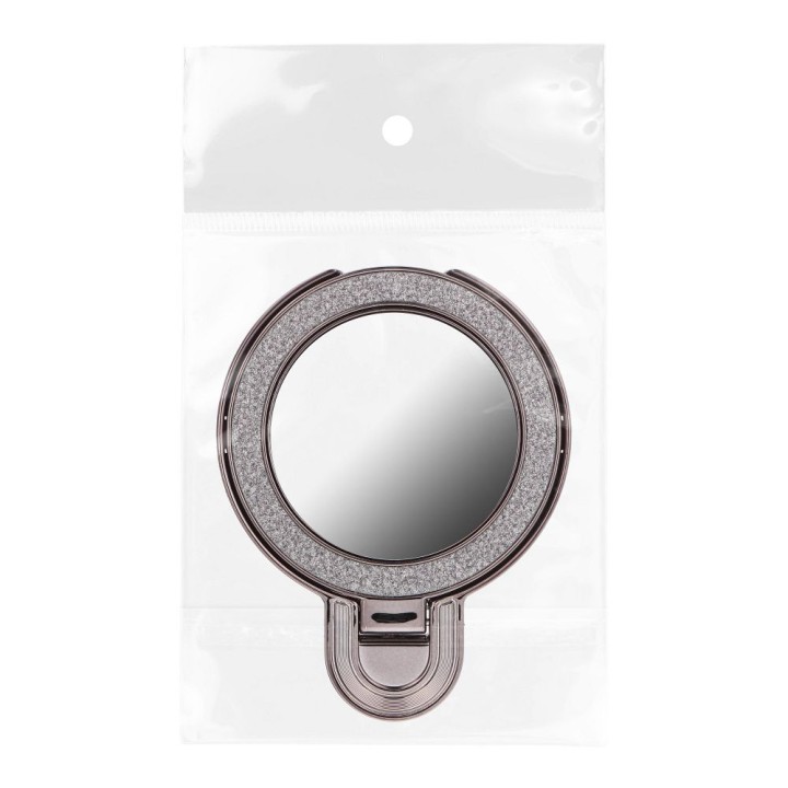 Stojak for phone CIRCLE MIRROR - stick-on - black