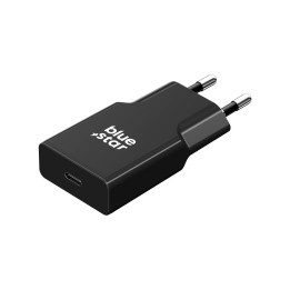 Мережевий зарядний пристрій для телефону Blue Star Slim GaN USB QC4.0 PD 3A 20W TFK-SC-20WPD чорний