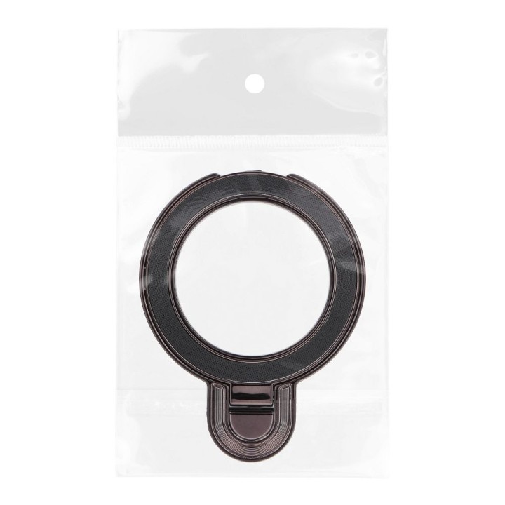 Stand for phone CIRCLE - stick-on - black
