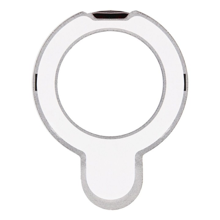 Stojak for phone CIRCLE GLITTER - stick-on - silver
