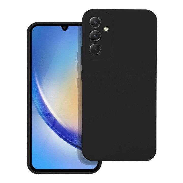 Чохол для Samsung A34 5G Silicone чорний