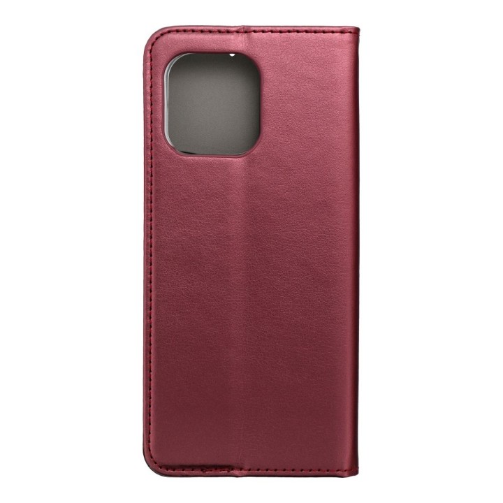 Flip case for Motorola G86 5G Smart Magneto burgundy