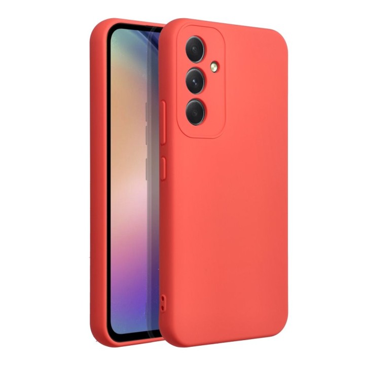 Чехол для Samsung A54 5G Silicone персиковый