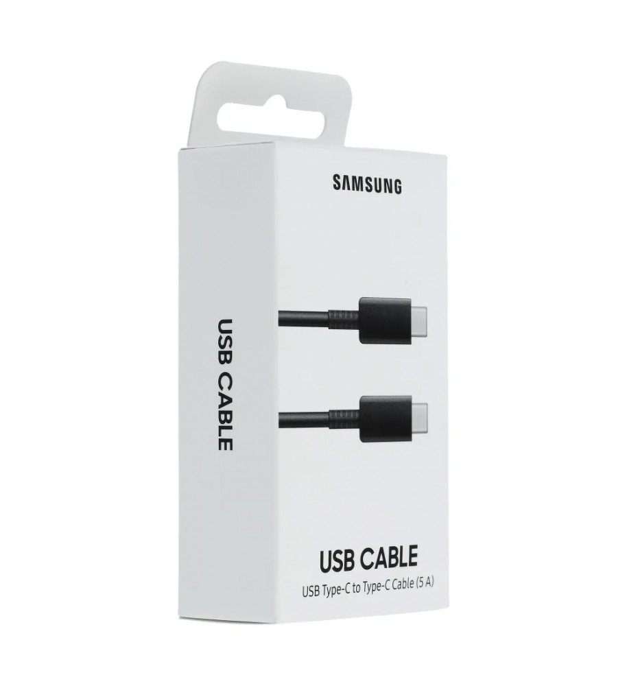 Оригинальный кабель USB Samsung EP-DN975BBEGWW USB typ C - USB typ C 5A czarny blister