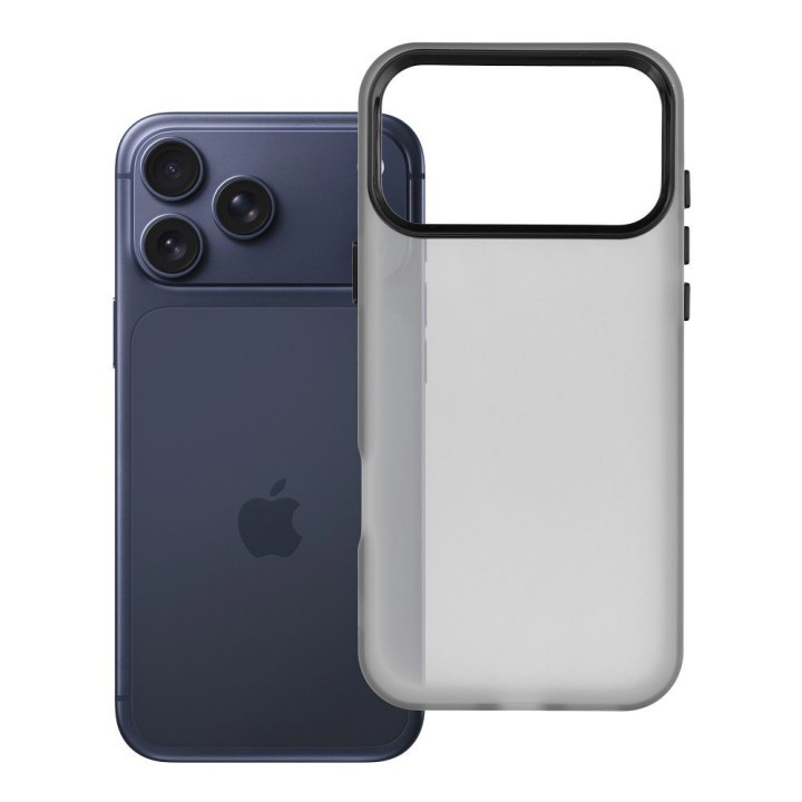 Чохол для iPhone 17 Pro Max / 18 Pro Max (low camera edge) Sappy чорний