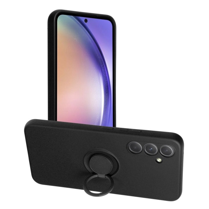 Чохол для Samsung A54 5G Silicone Ring чорний