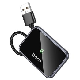 Wireless adapter CarPlay Hoco USB A / USB C HU1 black