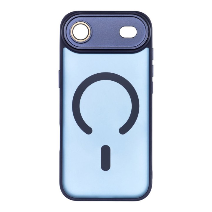 Case for iPhone 17 AIR Variete Mag Cover compatible with MagSafe navy blue