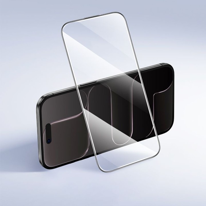Закаленное стекло 5D для iPhone 17 AIR HD Guardian shield (SET 10in1) G14 Hoco черное