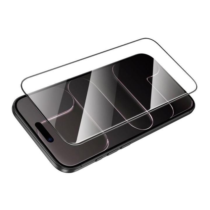 Szkło hartowane 5D do iPhone 17 AIR HD Guardian shield (SET 10in1) G14 Hoco czarne