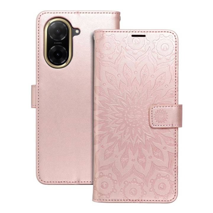 Flip case for Xiaomi Redmi A5 ( 173,3 x 79,4 x 8,26) Mezzo Book mandala rose gold