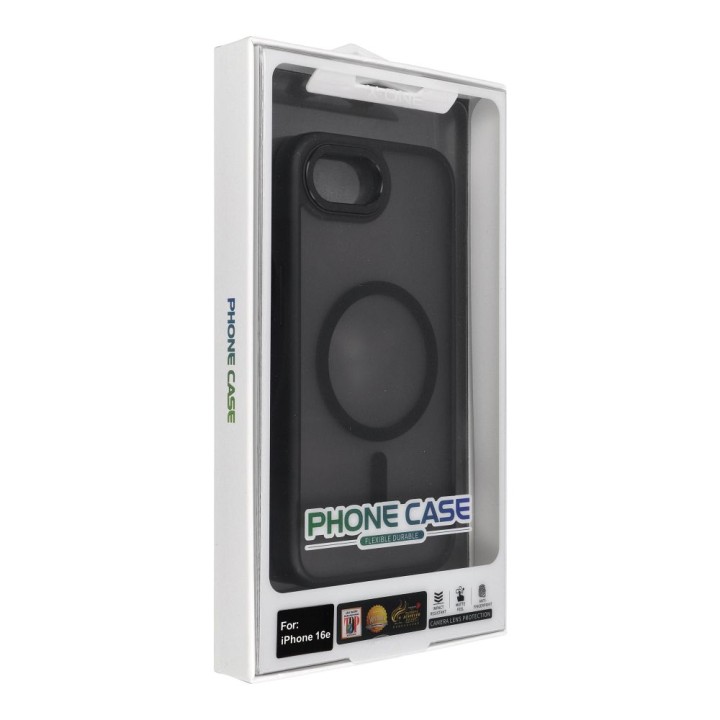 Чохол X-ONE Dropguard Magnetic Case Air (сумісний з MagSafe) - для Apple iPhone 16e чорний