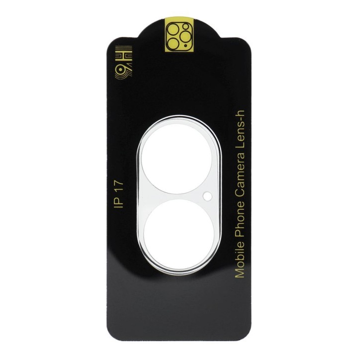 Tempered glass 5D Full Glue for camera for iPhone 17 transparent