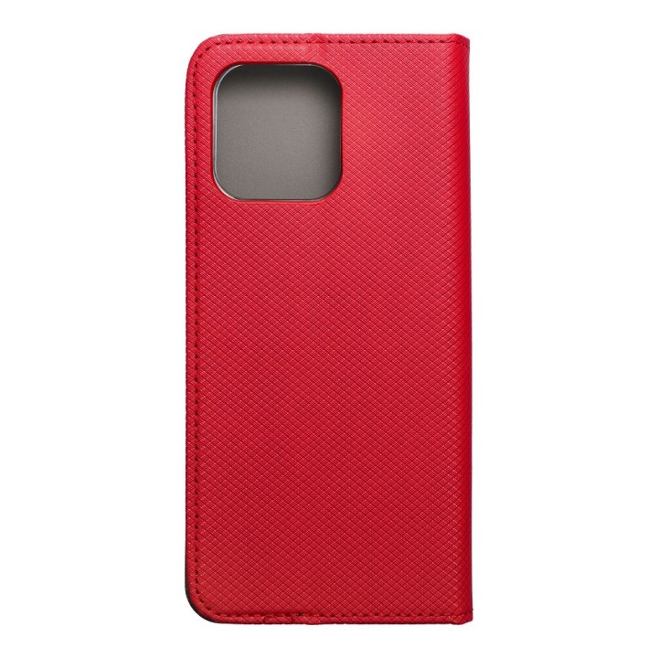Etui z klapką na Motorola E15 Smart Case Book czerwone