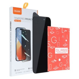 Закаленное стекло 6D для iPhone 17 Veason Pro Privacy Glass черное