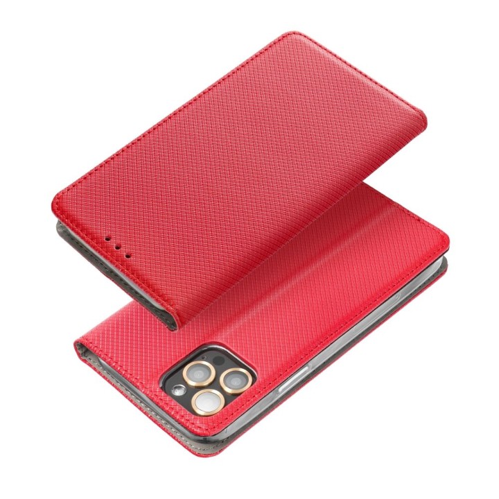Etui z klapką na Realme C71 Smart Case Book czerwone