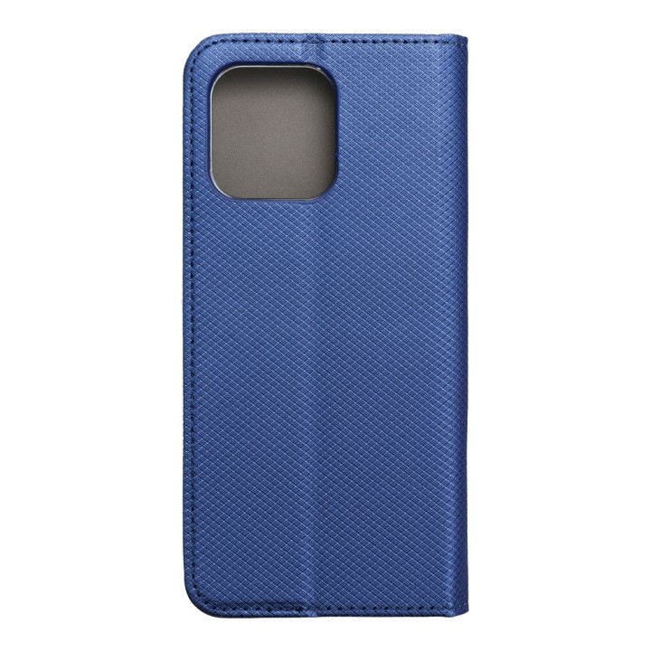 Чехол с клапаном для Motorola E15 Smart Case Book темно-синий