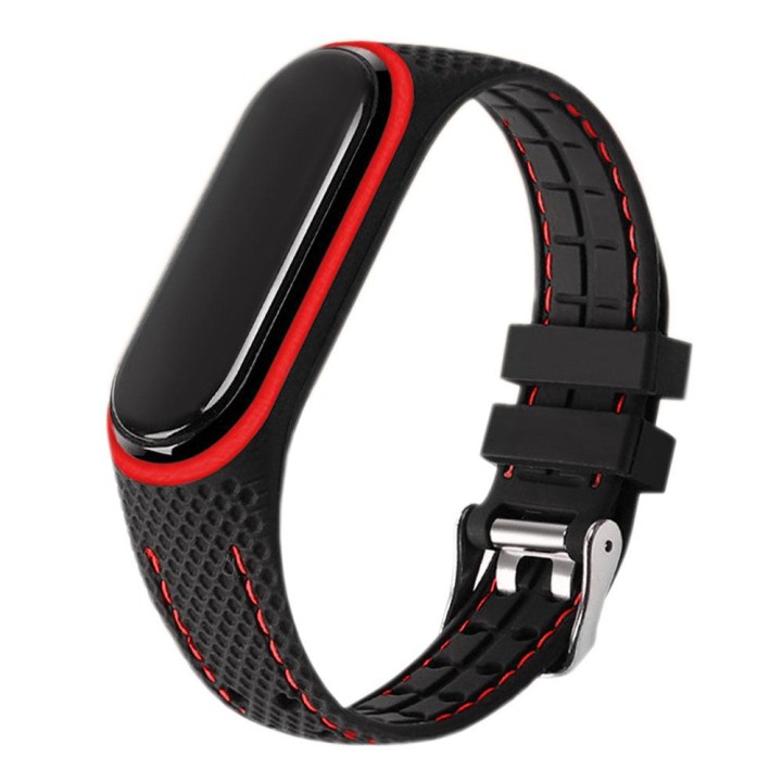 Ремешок из эластомера LIFESTYLE для XIAOMI Mi Band 7 черный (04)