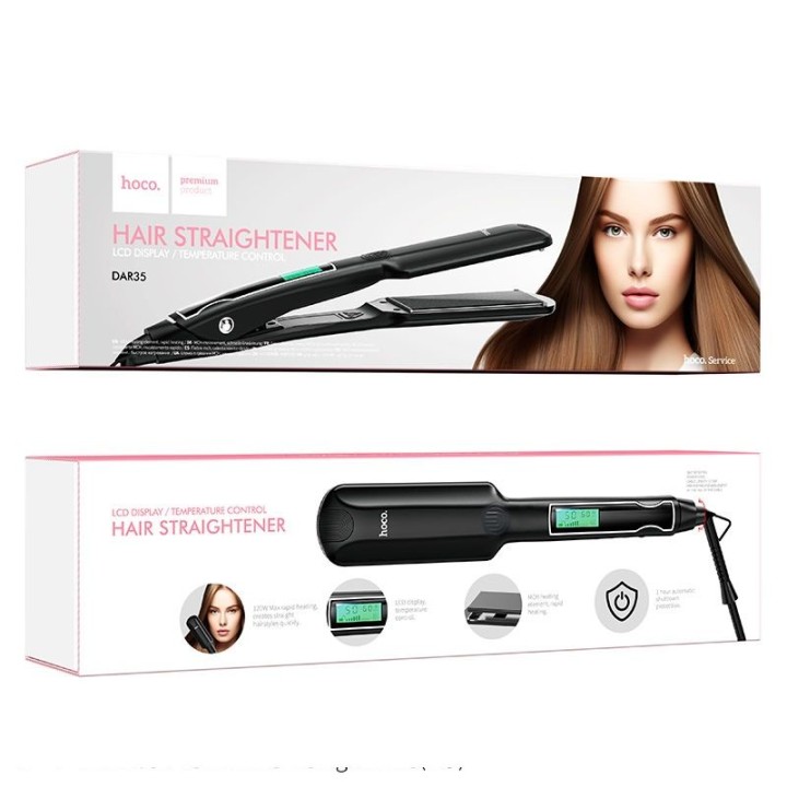 Hair straightener Hoco DAR35 black