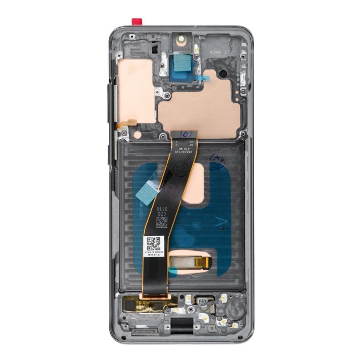LCD дисплей для SAMSUNG S20 4G Grey SOFT OLED с рамкой