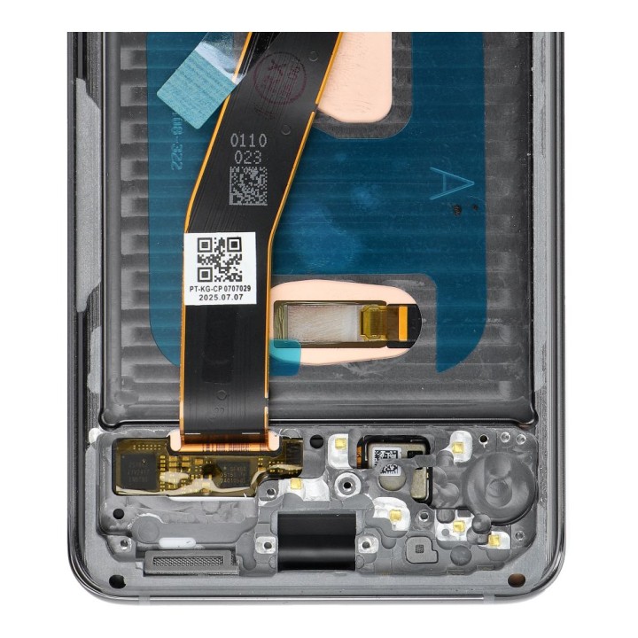 LCD дисплей для SAMSUNG S20 4G Grey SOFT OLED з рамкою