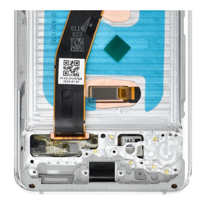 LCD дисплей для SAMSUNG S20 4G White SOFT OLED з рамка