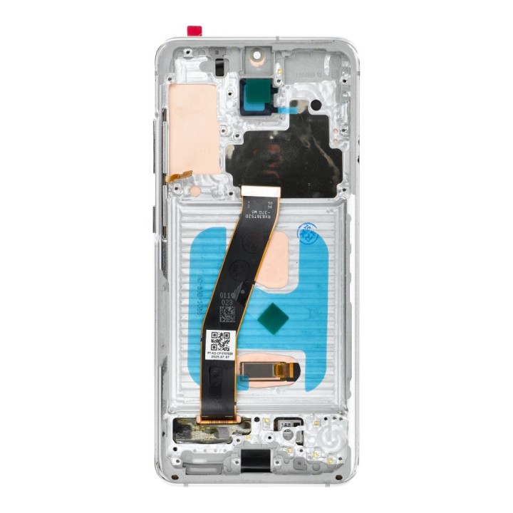 LCD дисплей для SAMSUNG S20 4G White SOFT OLED с рамка
