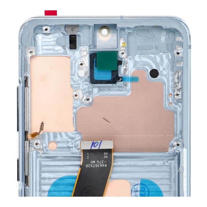 LCD дисплей для SAMSUNG S20 4G Blue SOFT OLED з рамкою
