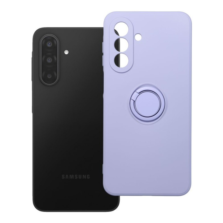 Чехол для Samsung A17 / A18 Silicone Ring фиолетовый