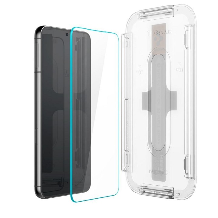 Tempered glass for Samsung S23 GLAS.TR"EZ FIT" 2-pack Spigen transparent