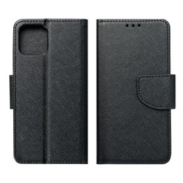 Etui z klapką na Samsung A17 Fancy Book czarne