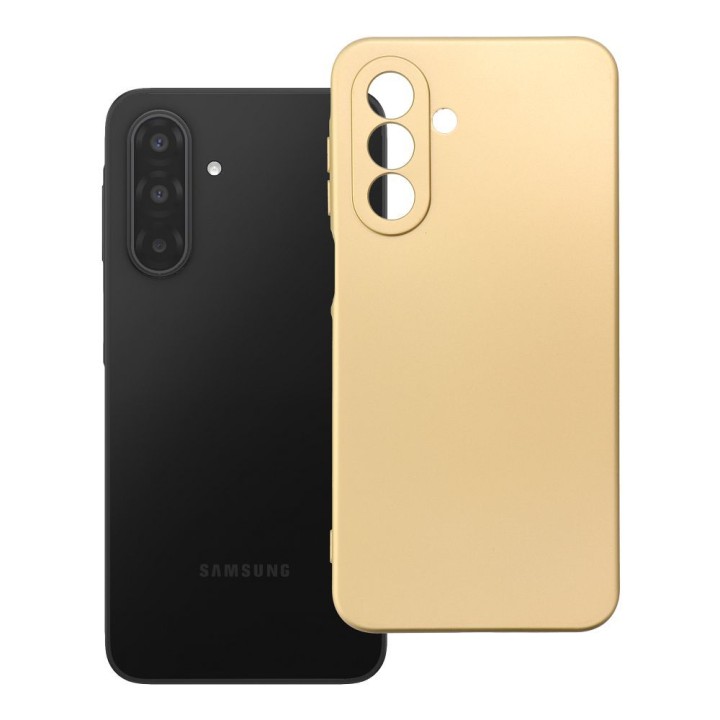 Чехол для Samsung A17 / A18 Metallic золотой