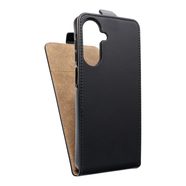 Vertical flip case for Samsung A17 Slim Flexi Fresh black