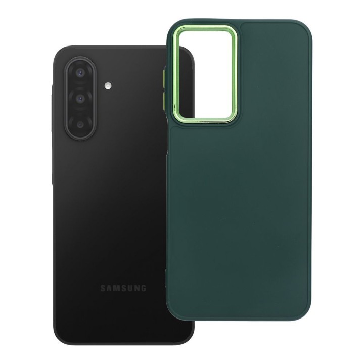 Чехол для Samsung A17 / A18 Frame зеленый