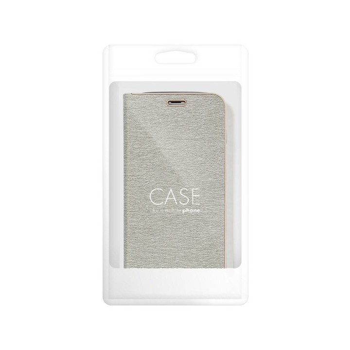 Flip case for Samsung A17 Luna Book Gold silver