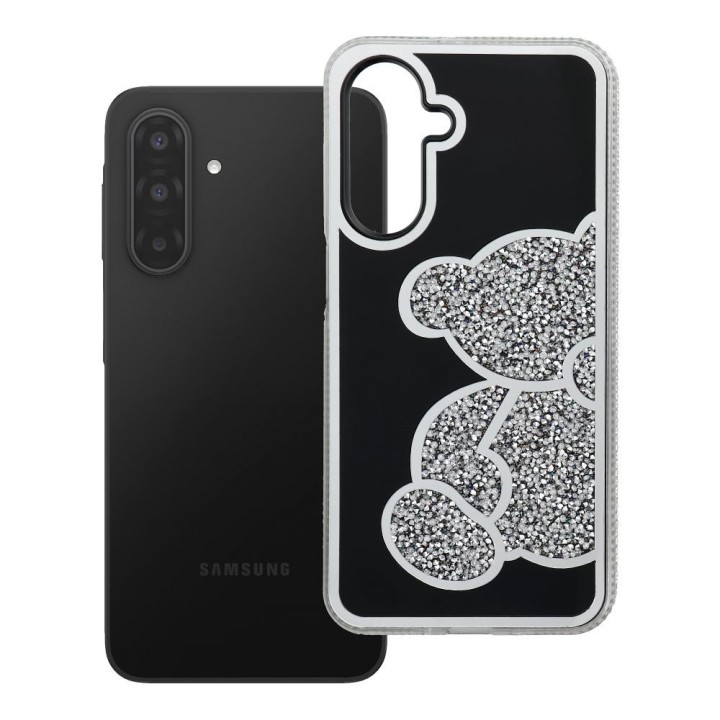 Case for Samsung A17 / A18 Teddy Bear silver