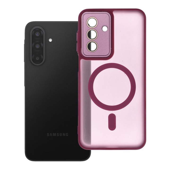 Чехол для Samsung A17 / A18 Variete Mag Cover совместимый с MagSafe фиолетовый